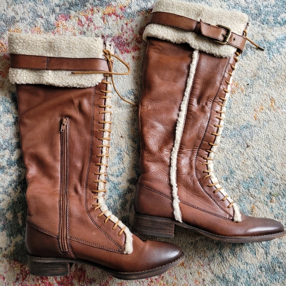 Arturo Chiang Leather Riding Boots - Picture 2 of 8